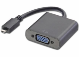 Lindy HDMI Micro - D-Sub (VGA) AV adaptér černý (38193)