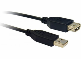 Libox USB-A - USB-A USB kabel 1,8 m černý (LB0015)