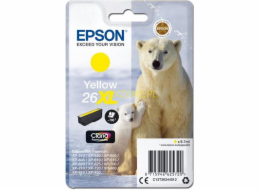 Originální inkoust Epson T263440, 26XL, žlutý (C13T26344022)