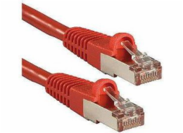 Lindy RJ-45/RJ-45 kat.6a S/FTP červená 0,3m (47160)