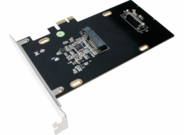 LogiLink PCIe 2.0 x1 řadič – 1x mSATA + 1x SATA 3 (PC0079)