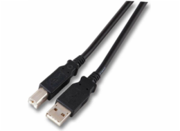 EFB USB kabel USB-A – USB-B 5 m černý (K5255SW.5)