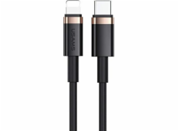 Usams USB-C – Lightning kabel 1,2 m černý (SJ484USB01)