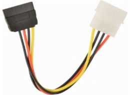 Gembird Molex - SATA, 0,15 m, vícebarevný (CCSATAPS)