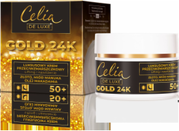 Celia Gold 24K luxusní krém proti vráskám 50+