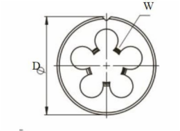 Fanar NarzynkaUNC 7/16-14 DIN-22568 (2A) HSS 800 (N1-121001-4130)