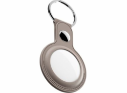 KeyBudz KeyBudz AirTag Keyring - ochranné kožené pouzdro pro AirTag 2-balení (Sandy Beige)