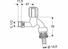 Schell Comfort kohoutek 1/2 chrom (033510699)