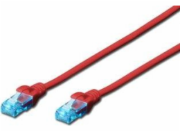 Digitus kabel Digitus patch-cord UTP, CAT.5E, rot, 7,0 m, 15 LGW