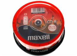 Maxell CD-R 700 MB 52x 25 kusů (628529,40)