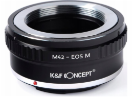 Kf adaptér K&f Concept pro Canon Eos M Ef-m To M42 / Kf06.137