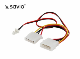 Savio Molex - Molex, 0,18 m, vícebarevný (SAVIO AK-15)