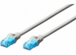 Digitus DIGITUS CAT 5e U-UTP patch kabel PVC AWG 26/7 délka 30m barva bílá