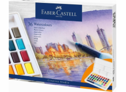 Faber-Castell CS akvarelové barvy kostky 36 barev.FABER CASTELL