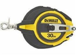 Svinovací páska Dewalt Steel měří 30 m