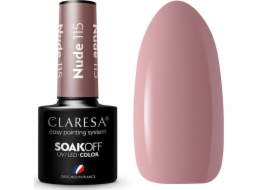 Claresa Claresa Soak Off UV/LED Nude hybridní lak 115 5g