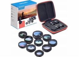 Apexel Set 10in1 Apexel Lenses Čočka pro telefon / Apl - Dg10