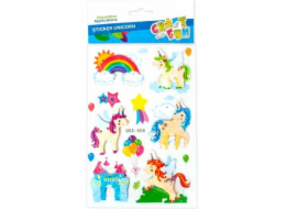 Craft with Fun Stickers 100x190 Unicorn 3d Pbh 20/160