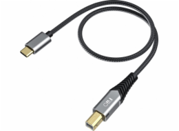 FiiO USB-C - USB-B USB kabel 0,5 m Černý