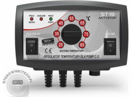 Tech ST-19 regulátor pro čerpadlo ÚT, anti-stop, černý