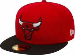 New Era  Chicago Bulls NBA základní kšiltovka 10861624 červená 7 1/4