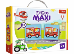 Trefl Vzdělávací hra pro děti Memos maxi Vehicles 02267 Trefl