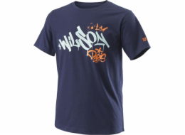 Tričko Wilson Wilson Paris Hope Tech Youth Tee WRA816001 Námořnická modř M