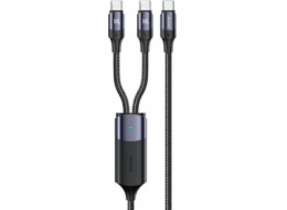 Usams USB-C USB kabel 1,2 m černý (Usa001131)