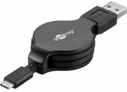 Gembird USB-A – USB-C USB kabel 1 m černý (45743)