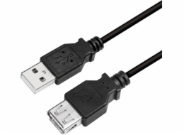 LogiLink USB-A - USB-A kabel USB 3 m černý (CU0011B)