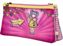 Santoro Double Pencil Case Gorjuss Fairground First Prize