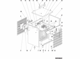 Dedra termostat 16A