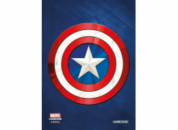 Gamegenic : MARVEL Art Sleeves (66 mm x 91 mm) Captain America 50+1 ks.