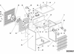 Dedra termostat 16A