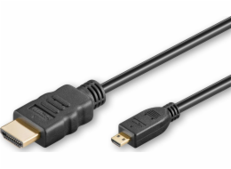 MicroConnect HDMI Micro - HDMI kabel 5m černý (HDM19195V2.0D)