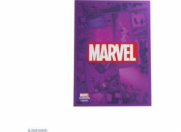 Gamegenic : MARVEL Art Sleeves (66 mm x 91 mm) Fialové 50+1 ks.