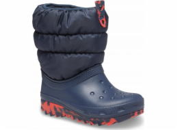 Crocs Crocs Classic Neo Puff Boot Kids 207684-410 Námořnická modrá 28/29