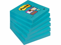 Post-it Sticky notes POST-IT Super Sticky (654-6SS-EB), 76x76mm, 1x90 listů, modrá