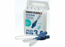 Tandex Tandex (6 ks) Zubní kartáčky Flexi Medium OCEAN 3.0 (silné)