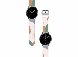 Hurtel Strap Camo Band pro Samsung Galaxy Watch 42mm silikonový řemínek Camo Watch náramek (11)