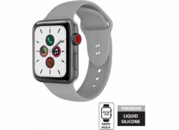 Kapalný řemínek Crong Crong – Řemínek Apple Watch 42/44 mm (šedý)