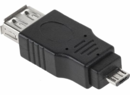 LechPol microUSB - USB Black USB adaptér (ZLA0869)