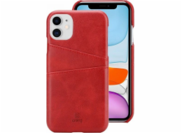 Crong Crong Neat Cover – pouzdro na iPhone 11 Pro s kapsami (červené)