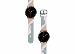 Hurtel Strap Camo Band pro Samsung Galaxy Watch 46mm silikonový řemínek Camo Watch náramek (17)