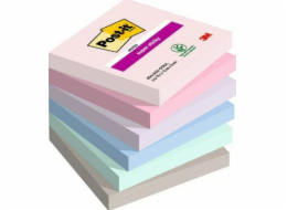 Post-It 3M Post-it® Super Sticky Notes, SOULFUL, 76x76mm, 6x90 karet.