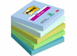 Post-It 3M Post-it® Super Sticky Notes, OASIS, 76x76mm, 5x90 karet.