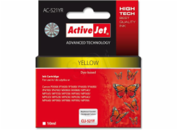 Activejet inkoust AC-521YR / CLI-521Y (žlutý)