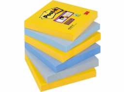 Post-it samolepicí bločky POST-IT Super Sticky (654-6SS-NY), 76x76mm, 6x90 karet, new york