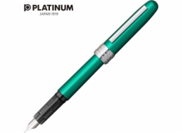 Platinum Plnicí pero Platinum Plaisir Teal Green, M, matně zelené