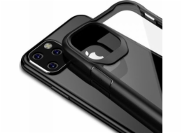 Krycí kryt Crong Crong Hybrid Clear pro iPhone 11 Pro Max (černý)